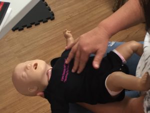 Infant Conscious Choking Chest